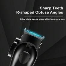 1/2pcs Men's Hair Clippers And Beard Trimmers Set, USB Rechargeable, Black, With Limit Comb Men's Beauty Kit, For Home Use, Father's Day Gift, Give Holiday Gifts