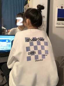 New Joker Loose Casual Crewneck Sweater In Autumn And Winter