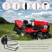 Magnetische bekerhouder - Valbestendig ontwerp voor vrachtwagens, tractoren, boten en industrieel gebruik - Past op de meeste bekers, flessen en blikjes - 1 stuk (zwart), Tractoraccessoires, Drankenopslag aan boord, Slijtvast vakmanschap, Stevige constructie
