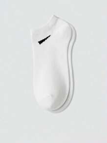 15 Pairs Unisex Socks, Sports Socks, White/Black/Gray Short Socks, Invisible Socks, Solid Color Minimalist Style, Suitable For Casual Daily Wear