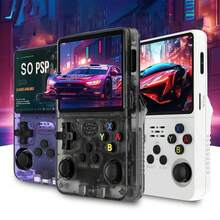 便携式手持游戏机、口袋游戏设备、电池续航时间更长的旅行游戏机、宽广的游戏时间、IPS 高清屏幕、TF 卡、OTG 适配器和 USB 充电线、多语言支持、复古手持游戏机 Linux 系统、口袋游戏播放器、双系统高清彩屏、游戏玩家的完美情人节礼物