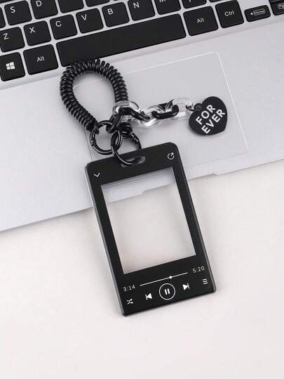 1 pieza Soporte creativo para tarjetas de autobús, tarjetero protector de permiso de trabajo y tarjetas de juego, suministros esenciales para el almacenamiento de artículos de papelería de estudiantes, útiles escolares, vuelta al cole