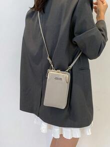 荔枝纹长款女士手机钱包多功能时尚手拿包单肩斜挎迷你零钱包女士钱包