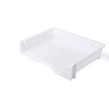 Caja de Archivos de Escritorio Organizador de Documentos A4 Apilable Bandeja de Almacenamiento de Plástico Laminado para Hogar Oficina - gris-320x250x70mm - Ver 7