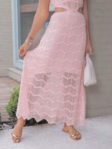 Octavia Dress - Baby Pink - View 4