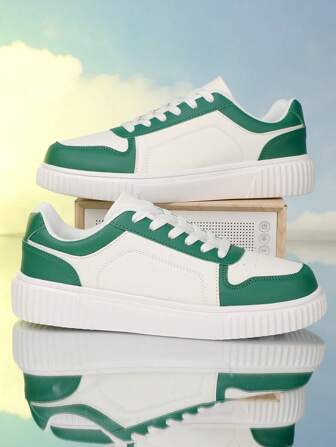 Unisex 36-45 Casual Shoes, Women's Leisure Sneakers, Men's Lace-Up Soft Bottom Comfortable Flat Shoes, Lightweight Low-Top Everyday Shoes