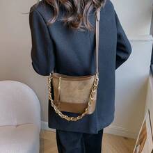 Women Shoulder Bags - 棕色 - 查看 7