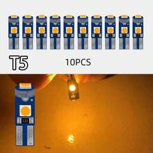 T5/T10 LED 灯泡散热快，拥有 360 度照明角度，提供多种颜色和高亮度。它们易于安装，使用寿命长。194 个 LED 车内灯泡可用于仪表盘指示灯、牌照灯、顶灯、前后侧示廓灯、后备箱灯、转向灯、示宽灯、手套箱灯、内尾灯等。