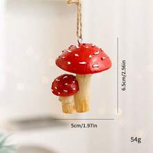 1 件圣诞装饰蘑菇挂饰，创意圣诞礼盒，工艺装饰