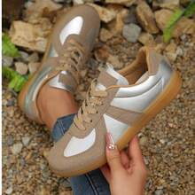 أحذية رياضية كاجوال مريحة للنساء، مدربات ربيع وخريف جديدة لعام 2025، أحذية مسطحة مريحة