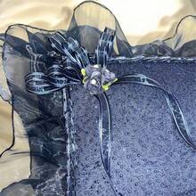 Cushion For 15th Birthday, Cushion For Quinceañera, Ceremony In Church, Many Colors - Navy Blue - View 3