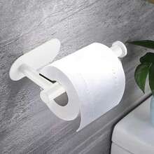 1PC Black Paper Tissue Rack, Punch Free Wall Mount With Adhesive For Easy Installation, Wall Mount For Kitchen, Towel Holder Under Cabinet Paper Towel Rack For Bathroom Kitchen Pantry Sink Balcony Toilet Paper Holder, Storage Rack For Cling Film/Foil, Slouchy Self-Adhesive