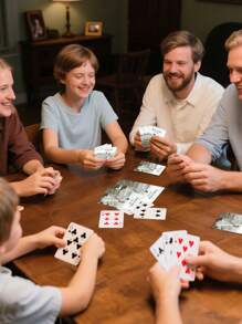 Custom Photo Playing Cards Personalized Picture Text Name Date Family Poker Deck Game Night Gift Wedding Bachelorette Party Favors Couple