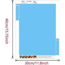 1 件 5D 钻石画套件 - 全圆形钻石 DIY 钻石画，休闲、缓解压力、手工点画效果，非常适合房间、客厅装饰 - 圣诞礼物 - 彩色 - 查看 7