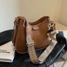 Women Crossbody - 咖 色不帶掛件 - 查看 12