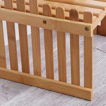 Support organiseur de plantes de bureau en bambou