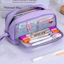 Sanrio Sanrio Hello Kitty & Kuromi & Cinnamoroll & Melody Featuring Cute Cartoon Characters Is A Limited Edition Black Pen With Carbon Pencil. This New Neutral Pen Is The Perfect Official Licensed Product Back To School Supplies School Essentials Stationery Supplies Utiles Escolares Bonitos