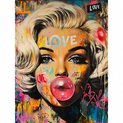 1pc 5D Acrylic Diamond Painting Kit [30*40cm/11.8*15.7in], Pattern, Suitable For Adult Beginners DIY Mosaic Diamond Art, Full Drill Handcraft DIY Diamond Painting For Living Room, Bedroom, Office Wall Decor, Surprise Artistic Home Decor Gift For Family And Friends, Frameless