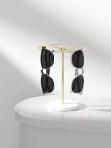 1pc Desktop Rotating Sunglasses Display Holder Stand