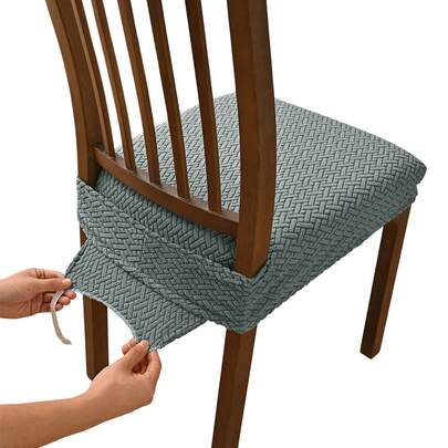 Solid Jacquard Stre…