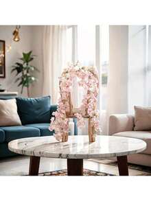 1PC/3/6PCS人造花、樱花、藤蔓、家居装饰、卧室装饰、DIY花环材料、情人节、新年装饰、生日派对装饰、婚礼场地搭配、户外花园装饰材料 - 彩色 - 查看 9