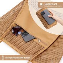 1 Stück große Strandtasche, Schultertasche essentiell für Outdoor-Reisen, geeignet für Strand, Picknick, Urlaub