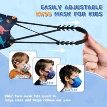 FENFEN KN95 Face Mask Disposable Kids KN95 Masks Small Size Breathable For Boys 50 Pack Holiday Gift For Her Travel Must Have Daily Pick - như hình ảnh - Xem 5