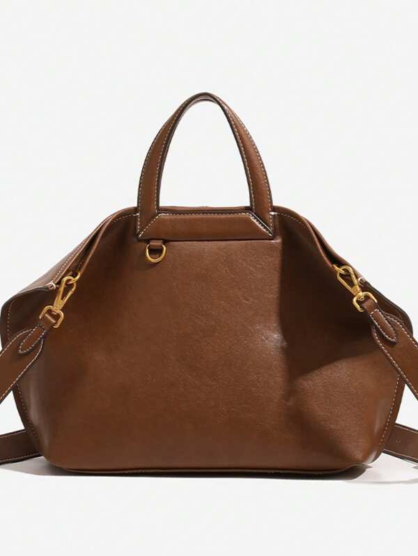 Elegant 2025 New Minimalist Armpit Bag Shoulder Crossbody Tote Bag For Women, Large Capacity, Versatile Fashion Clutch