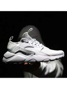 Nike Zapatillas deportivas Air Huarache, Zapatillas de running casuales Wallace - Blanco - Ver 4