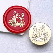 1 件,玫瑰花园系列蜡印头,剪贴簿/信封信/婚礼邀请函/DIY 手工礼品装饰,学校用品,返校 - 多尺寸 - 查看 20