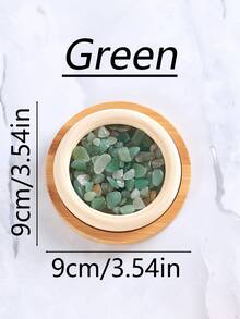 天然水晶精油扩散器（仅扩散器，不含精油），小型房间被动扩散器，适用于卧室、浴室、个人办公桌装饰、礼物和赠品 - 彩色 - 查看 22
