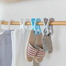 5pcs Wind-Resistant Large Plastic Clips, Multi-Purpose Clothesline Clips For Hanging Bedsheets, Blankets, Laundry - Multicolor - View 3