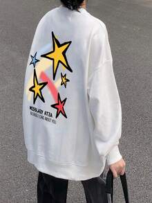 New Joker Loose Casual Crewneck Sweater In Autumn And Winter