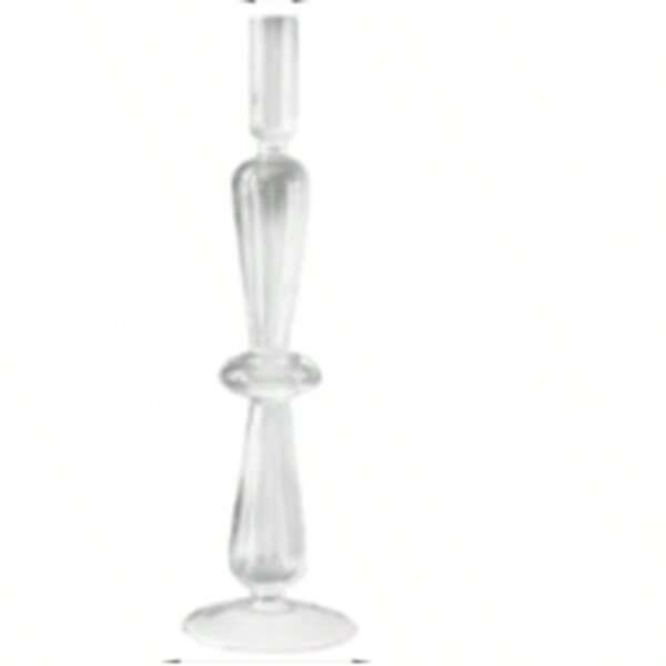Glaskerzenhalter Nordic Transparent Bunte Blumenvase Abendessen Desktop Kerzenständer Für Geburtstag Hochzeit Wohnkultur