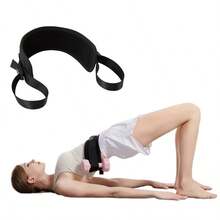 1 件加重腰带，杠铃哑铃锻炼腰带，腰部健身举重训练，臀部推力承重腰带