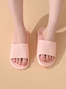 زوج جديد من الأحذية الرياضية للصيف والخريف، أحذية منزلية للنساء، أحذية استحمام، أحذية مانعة للانزلاق، مناسبة للهالوين، للداخل والخارج، الاستحمام والعائلة، يمكن استخدامها في جميع الفصول، الأبيض والوردي هما خيارات هدايا للأمهات.