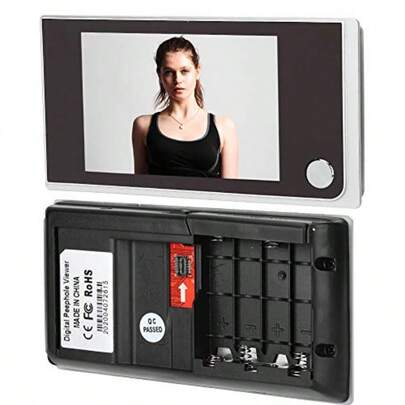 DS2000 Door Viewer Aluminum X Black Daily Pick
