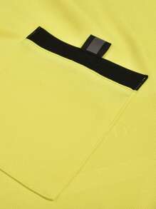 2pcs Sports Referee Uniform, Football, Badminton, Table Tennis Training Breathable Short Sleeve T-Shirt + Quick Dry Sports Shorts With Pockets, Suitable For Training, Matches And Activities, Elastic Waist Pants