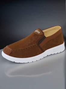 Ademende instappers voor heren in de lente/zomer, comfortabele, geurbestendige, schokabsorberende, lichtgewicht, duurzame canvas sneakers, geschikt voor ouderen, casual, sportief wandelen