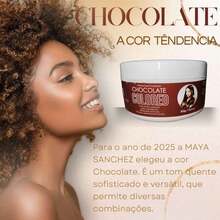 Máscara Tonalizante Chocolate Sem Amônia - Resultado 100% Natural com Hidratação Profunda - Máscara Tonalizante Chocolate 300g - Visão 3