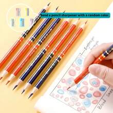 120 lápices bicolor rojo y azul, lápices redondos de polo médicos para marcado de infraestructura de enfermería de laboratorio, dibujo con lápices rojos y azules, comienza a escribir un nuevo libro con este interesante lápiz de regreso a la escuela