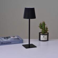 1 pièce Lampe de bureau rechargeable USB-C, lampe de chevet LED portable sans fil, 3 températures de couleur, gradable, longue durée de la batterie, commande tactile, convient pour la salle à manger, le salon, la chambre, le bar, le café, le patio, la table de chevet, la table à manger, livrée avec 1 câble USB