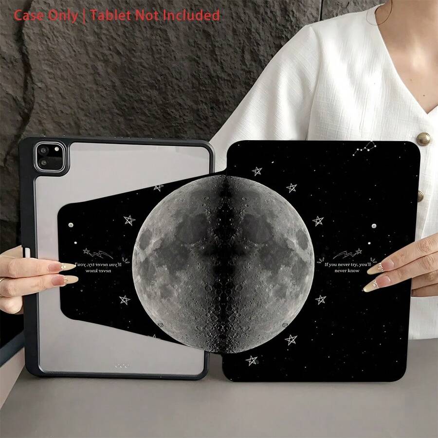 1件式保護平板電腦保護殼附筆槽,相容於 iPad 第10代 10.9吋 2022 智慧保護殼/ Air 13(M3 2025)/ Air 11(M3 2025)/ 11(A16 2025)/Galaxy Tab S10+/S9/A9,自動睡眠/喚醒功能/平板電腦配件/時尚平板電腦配件 - 彩色 - 查看 1