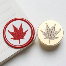 1 Pc, Knitted Series Wax Sealing Stamp Head, Suitable For Envelope Letter Paper/Wedding Invitation Letter/DIY Craft Stamp Decoration/Gift Decoration/Various Holiday Gifts,For School Supplies,Back To School
