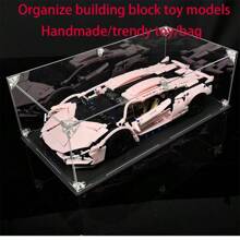 Armadietto/Box in acrilico spesso e antipolvere (molteplici opzioni di dimensione + strumenti di assemblaggio inclusi), adatto per l'azione, blocchi da costruzione, collezionabili, per vacanze, borse da donna e shie. Si prega di misurare la dimensione 'articolo prima 'ordine (dimensioni interne). Spesso, acrilico ad alta Definition (0,1 pollici di spessore)
