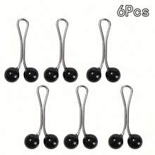 6/12/20个装女士仿珍珠金属头巾别针，适用于连衣裙 - 彩色 - 查看 16