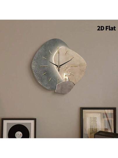 1pc Moderne Elegante ation Wand Clock, Super Silent Quartz Movement, No Ticking, ating Clocks In Living Rooms,Bedroom Room, Offices, Restaurant, Cafes, Perfect ative Friends Family Home Room view 10