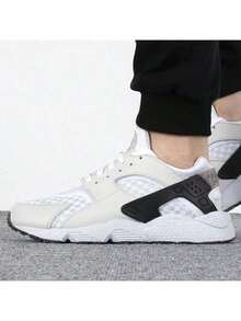 Nike Zapatillas deportivas Air Huarache, Zapatillas de running casuales Wallace - Blanco - Ver 1