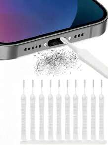 1 Pack/10 Mini Brushes For Cleaning Pores And Phone Holes, Anti Clogging Shower Head Hole Cleaning Brush, Nozzle Brush, Gap Brush, Multi-Functional Mini Cleaning Brush, Dust Removal Brush, Blind Spot Brush, Cleaning Supplies, Cleaning Tools, Garden Tools