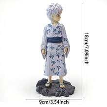 bandai 1 件 18 厘米动漫人物 Q 版盖托 Suguru 雕像 PVC 收藏模型玩偶、家居装饰、圣诞节和万圣节礼物 - 彩色 - 查看 3